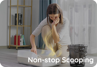 Non-stop Scooping