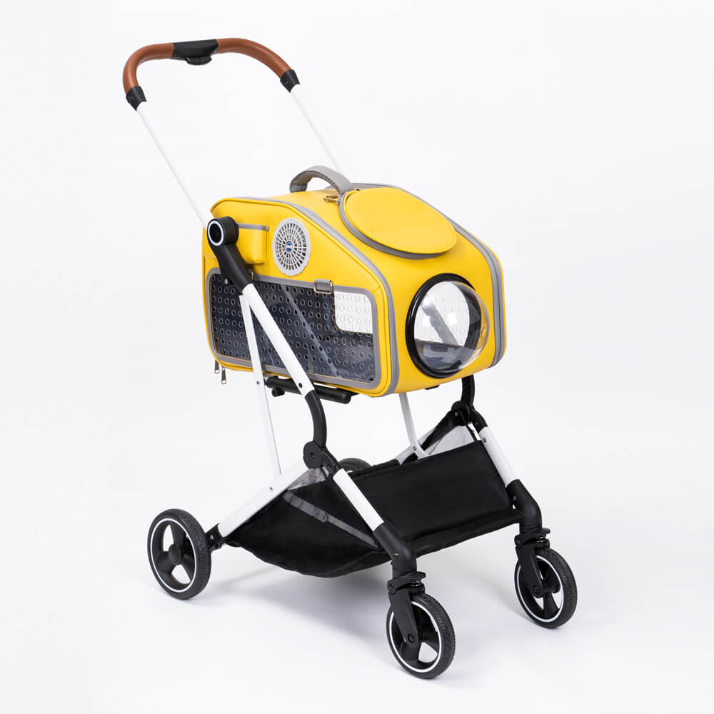 Cat stroller with litter sales box