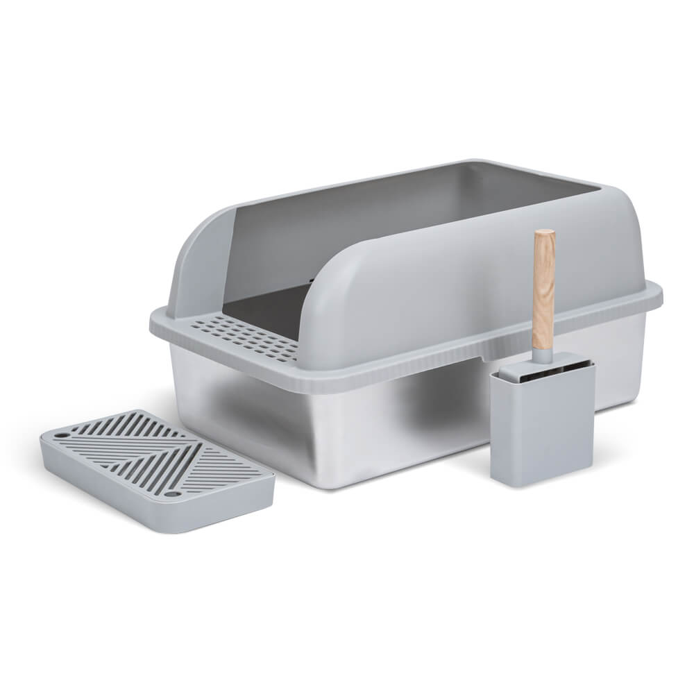 Extra Large Stainless Steel Litter Box