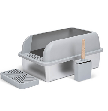 Extra Large Stainless Steel Litter Box