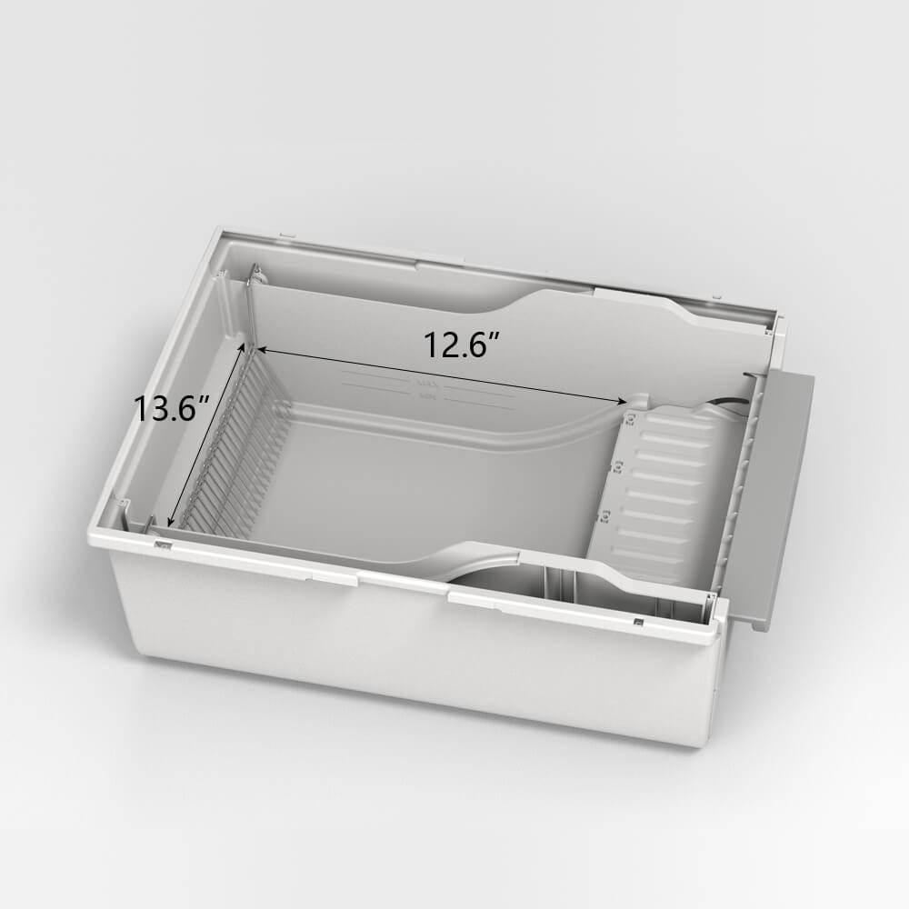 Holgate standard litter outlet box with scoop