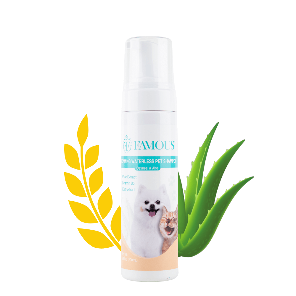 Waterless Pet Foam Shampoo
